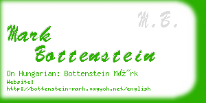 mark bottenstein business card